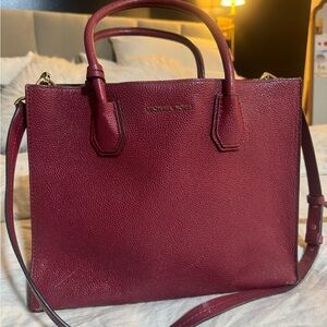 Michael Kors Mercer Leather Tote Bag